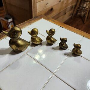 brass duck family